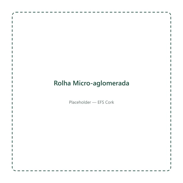 Rolha Micro-aglomerada de cortiça EFS Cork (imagem ilustrativa)